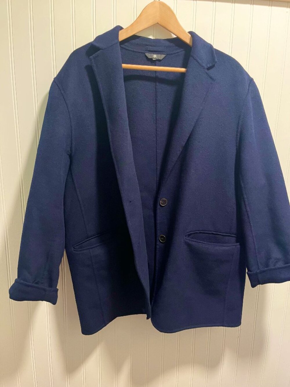 Banana Republic- Soft Navy Blue Blazer / Sweater - 1X